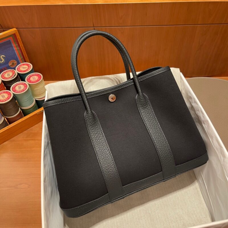 Garden Party 30 Noir Canvas&Negonda