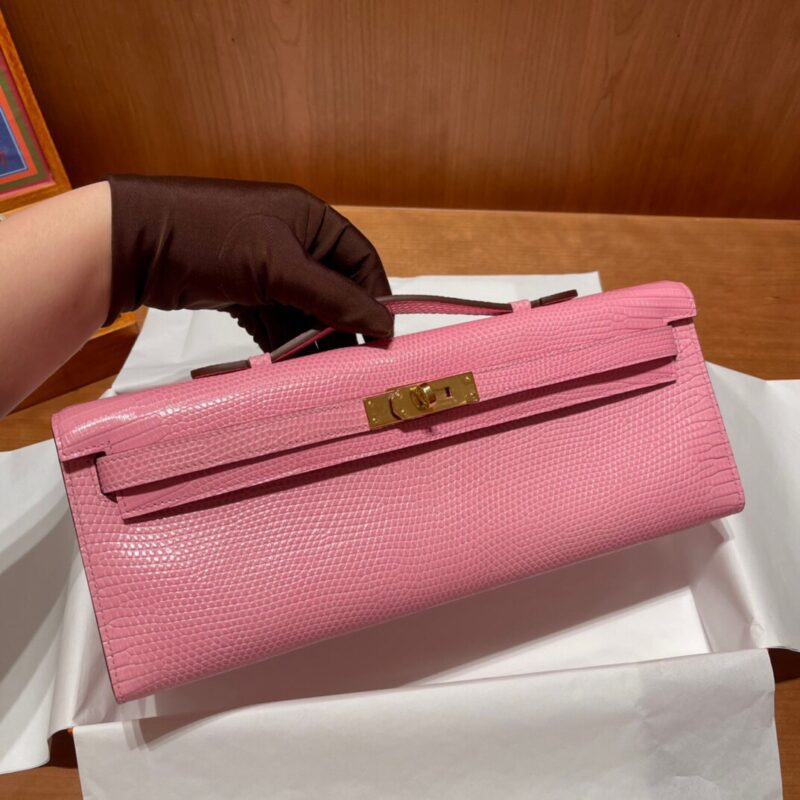 Kelly Cut 31 Lizard in Rose Sakura