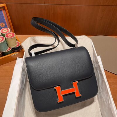 Constance 24 Epsom Blue Nuit Red