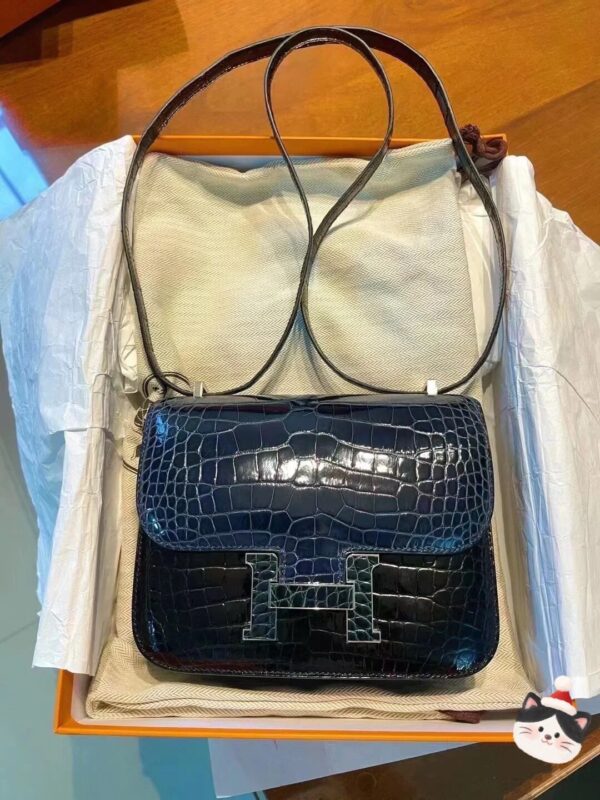 Constance 18 Crocodile in Rousseau Green