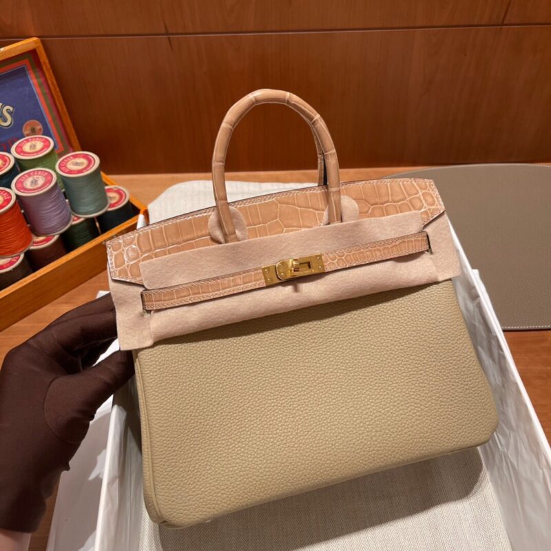 Birkin Touch 25 Nile Crocodile Trench