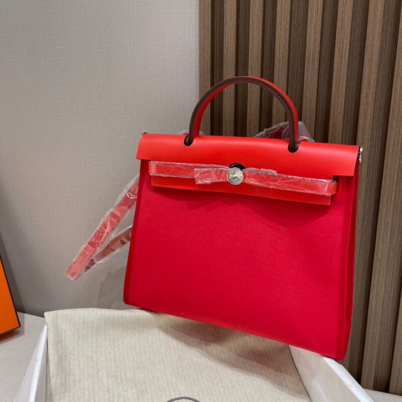 Herbag 31 Canvas&Hunter in Rouge de Coeur
