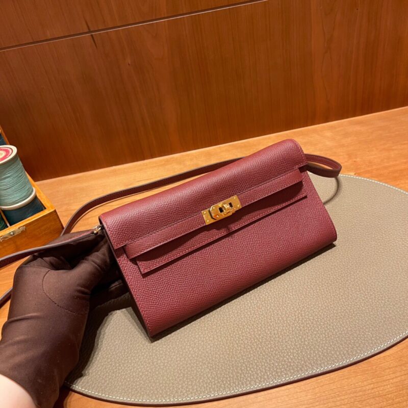 Kelly To Go Epsom Red Rouge