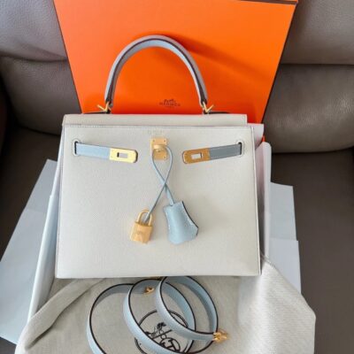 KElly 25 Epsom Glacier Blue 8U Glacier Blue