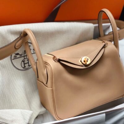 Mini Lindy in Chai&Mauve Sylvestre Swift