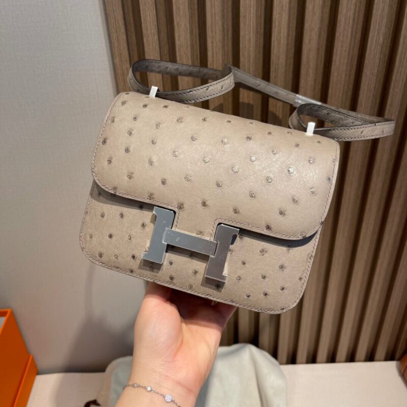 Constance 18 Ostrich Gris Asphalt