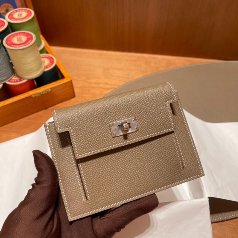 Kelly Pocket Epsom Etoupe