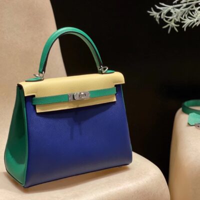 Kelly 25 Epsom in Blue&Green