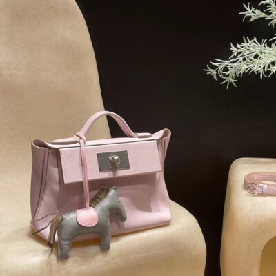 Hermes 24/24 Bag in Rose Sakura Togo