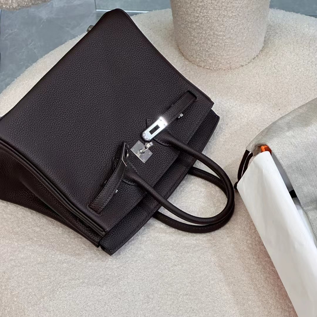 Birkin 25 Togo Noir - Image 9