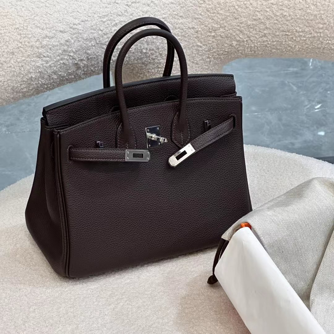 Birkin 25 Togo Noir - Image 7