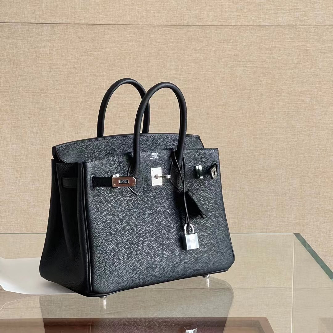 Birkin 25 Togo Noir - Image 8