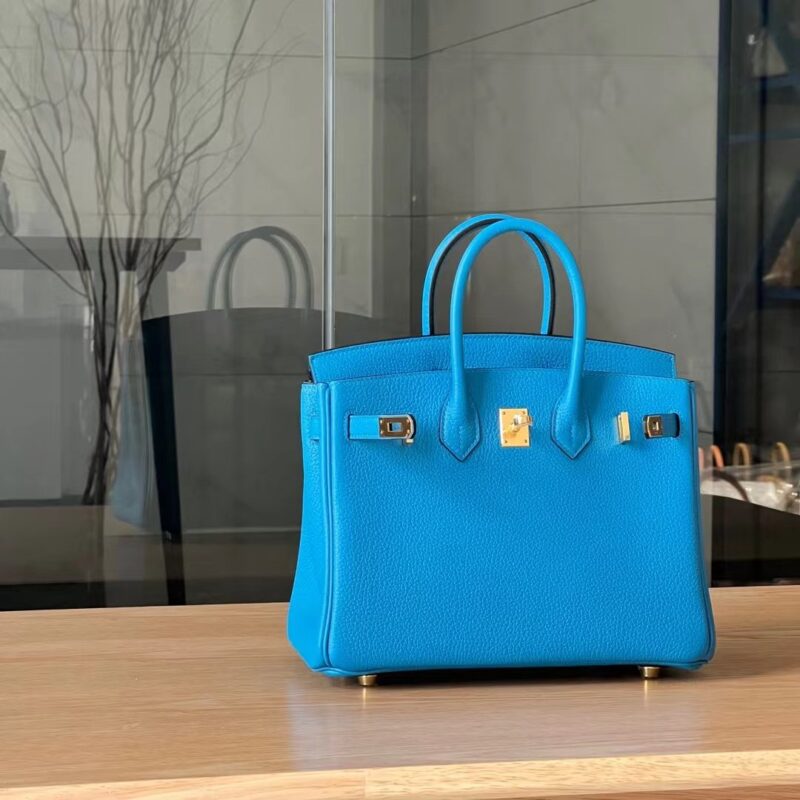 Birkin 25 Togo Bleu Zanzibar