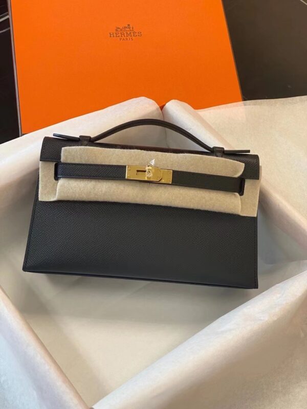 Kelly Pochette Epsom Noir