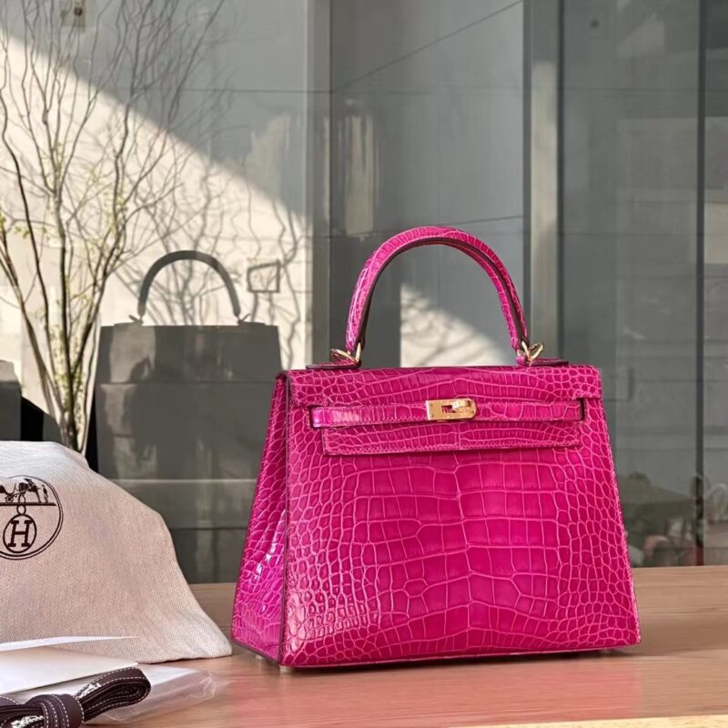 Kelly 28 Crocodile Rose Extreme