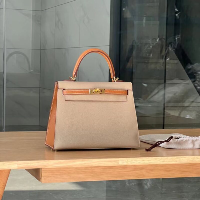 Kelly 28 Epsom Beige