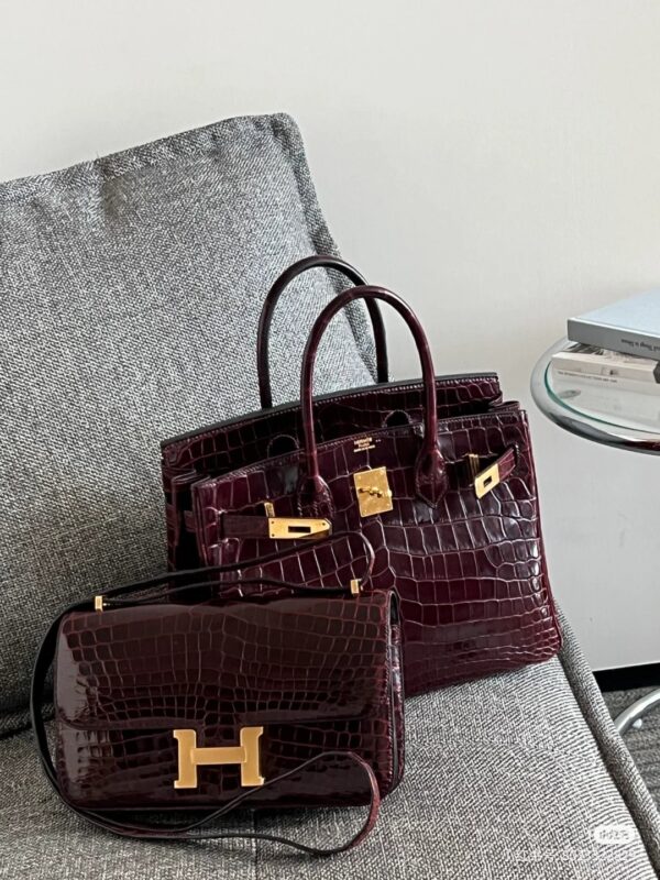 Birkin&Canstance Shiny Crocodile