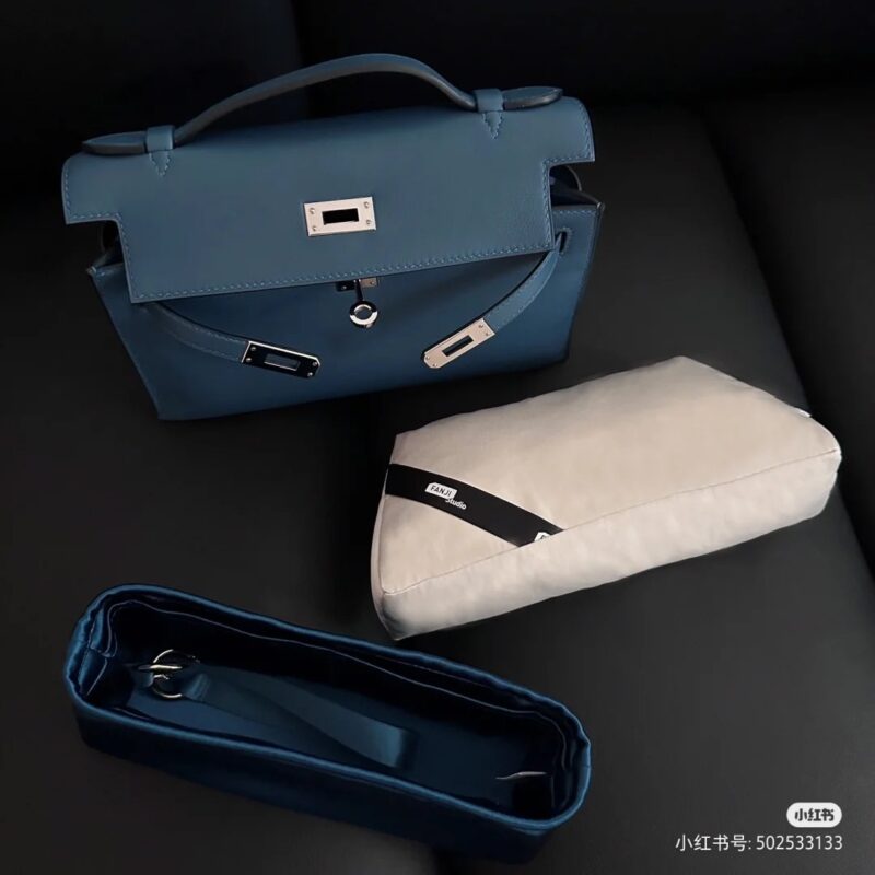 Kelly Pochette Swift in Vert Bosphore