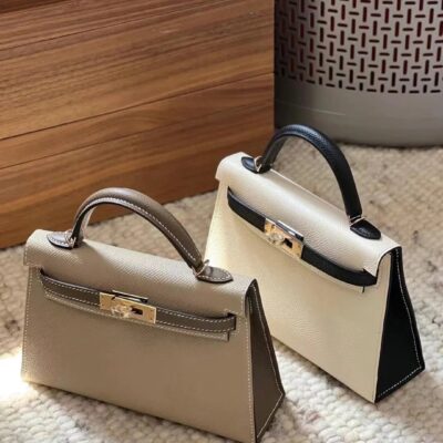 Mini Kelly Epsom Dicolor