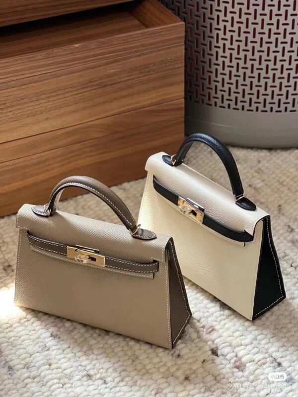 Mini Kelly Epsom Dicolor