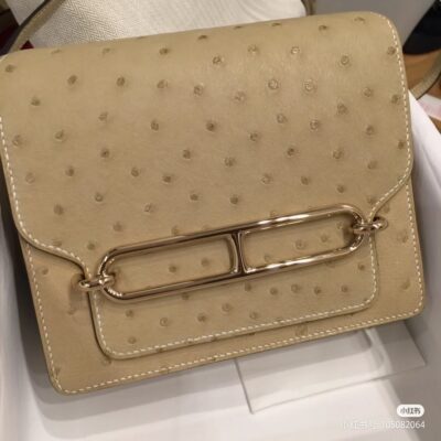 Roulis Mini Ostrich in Trench