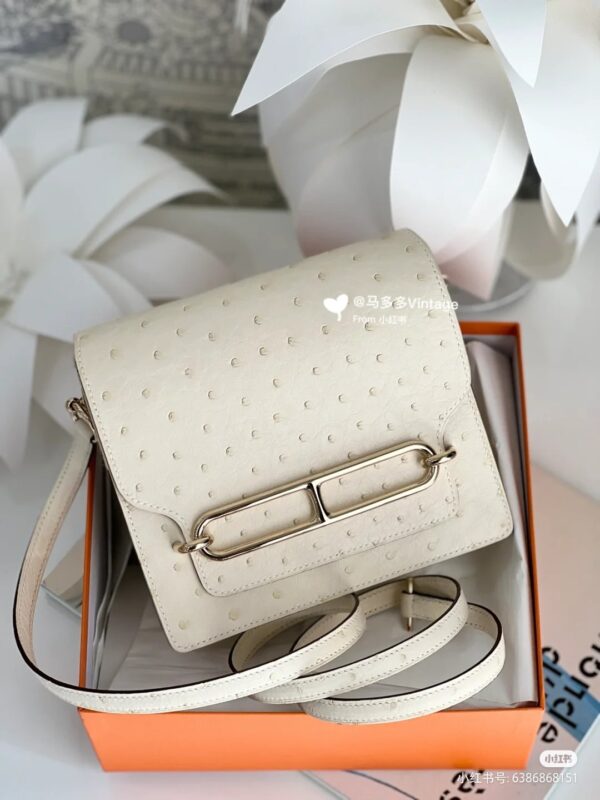 Roulis Mini Ostrich in Nata