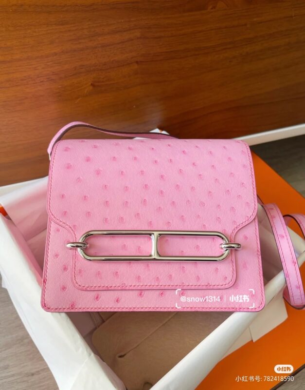 Roulis Mini Ostrich in Rose Sakura