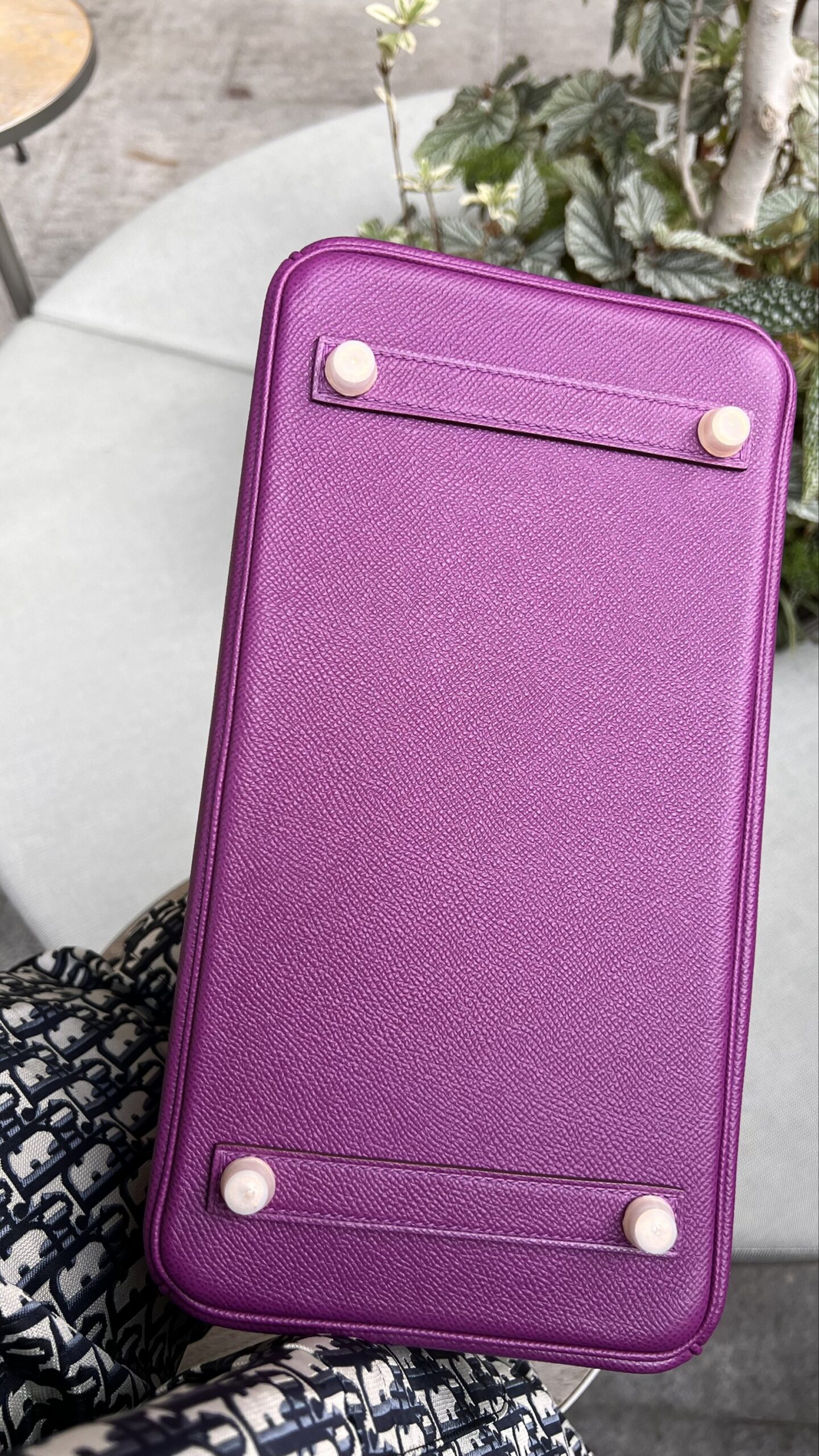 Birkin 25 Epsomin Anemone - Image 11