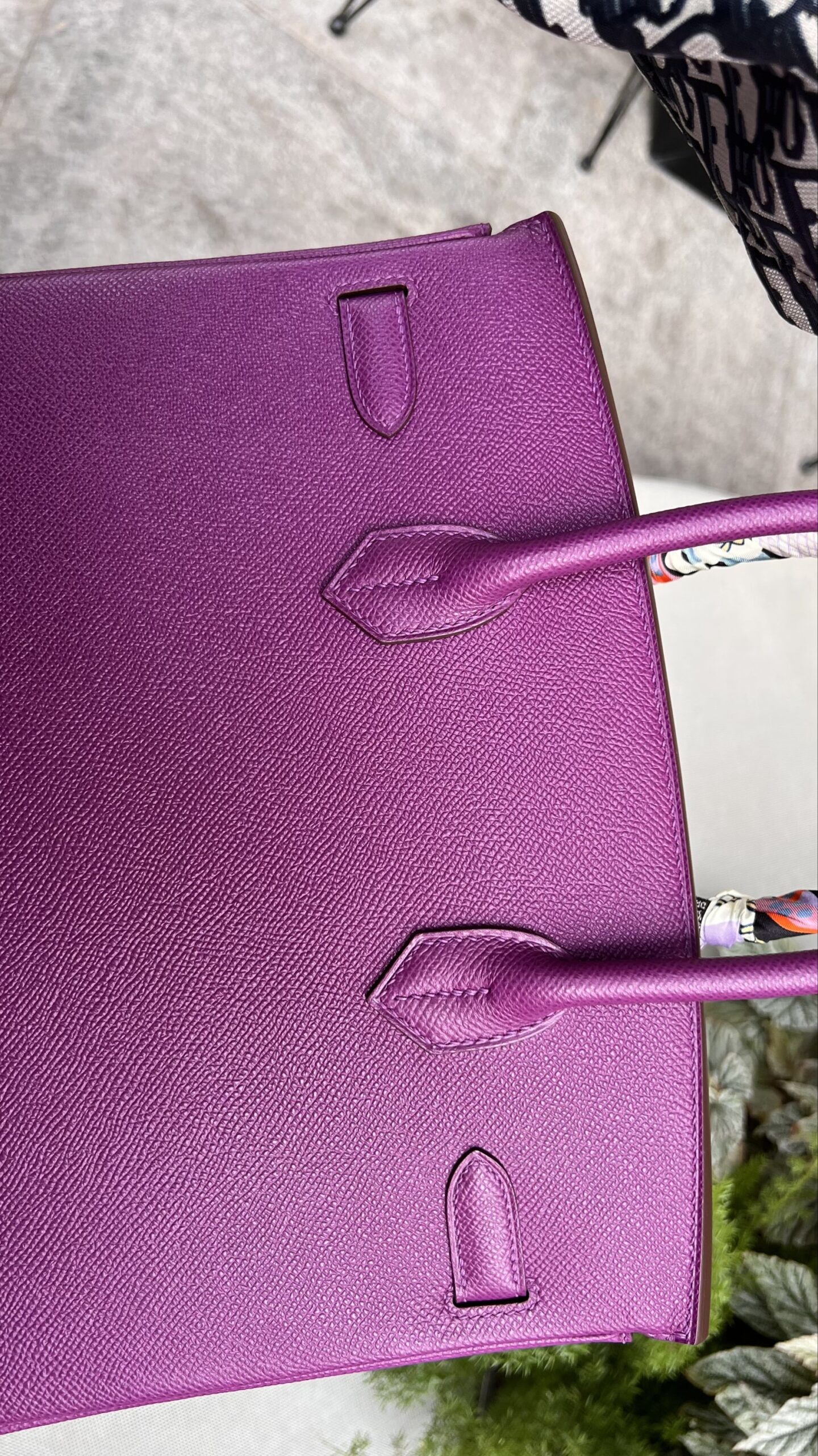 Birkin 25 Epsomin Anemone - Image 10