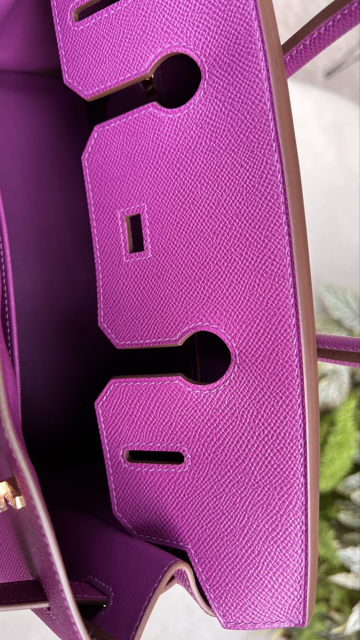 Birkin 25 Epsomin Anemone - Image 9