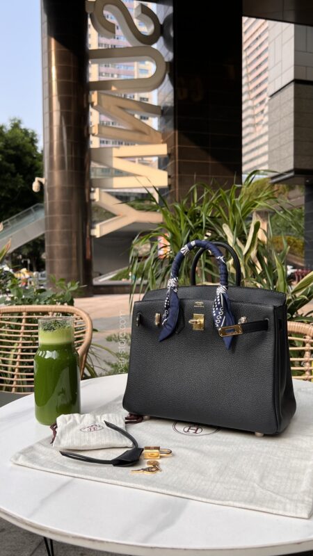 Birkin 25 Togo in Black