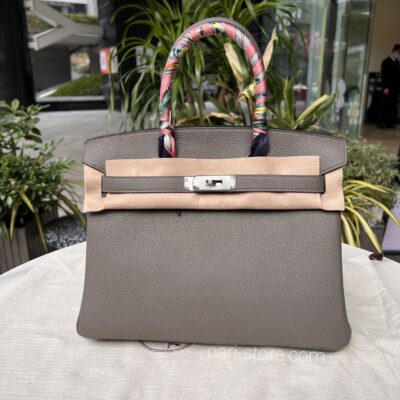 Birkin 25 Togo in Gris Tourterelle