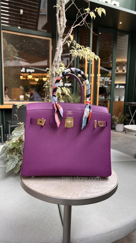 Birkin 25 Epsomin Anemone