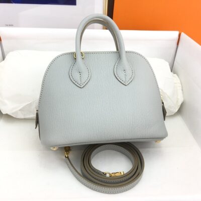 Mini Bolide in Gris Perle Chevre Mysore GHW