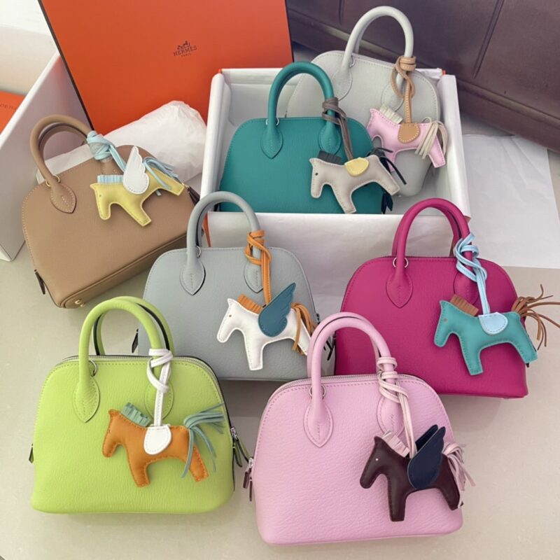 Mini Bolide Bags in Chevre Mysore