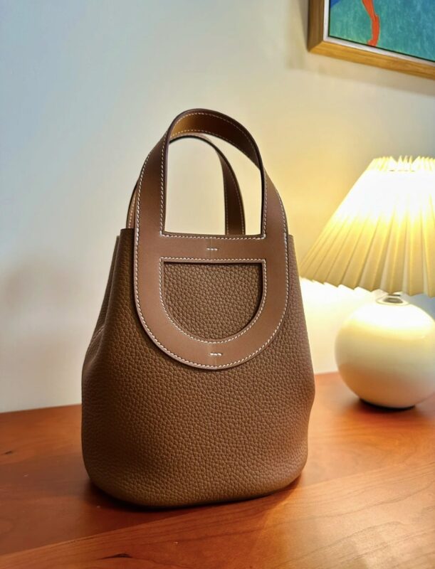 Hermes In-The-Loop 18 Golden Brown Clemence