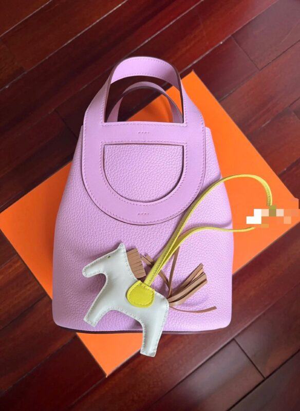 Hermes In-The-Loop 18 Mauve Sylvestre Clemence