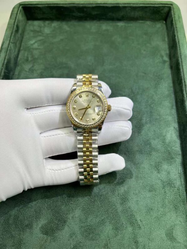 Rolex Oyster Perpetual Steel&Diamond Watch