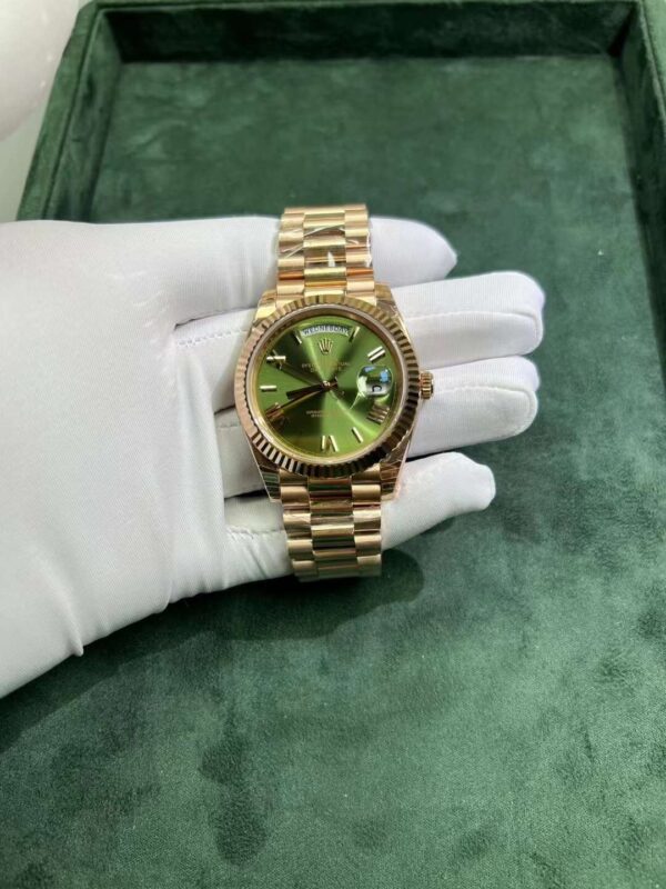 Rolex Oyster Perpetual Date Gold-Plated Watch