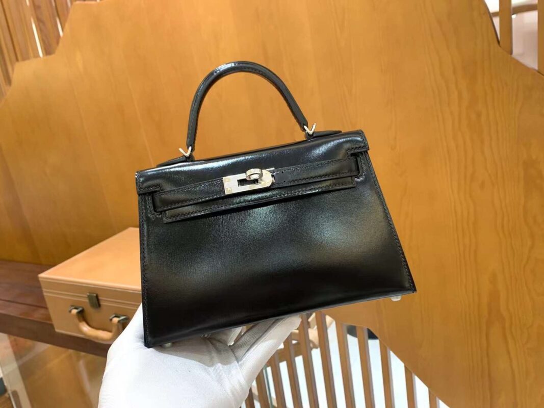 Mini Kelly 19 Box Noir
