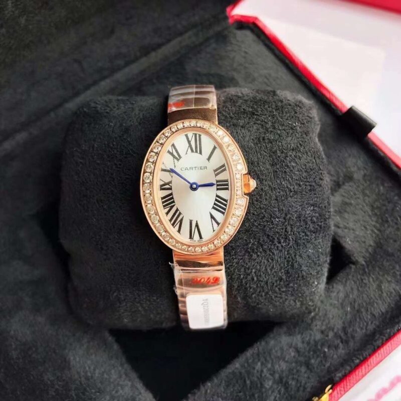 Cartier Gold Plated&Diamond Watch