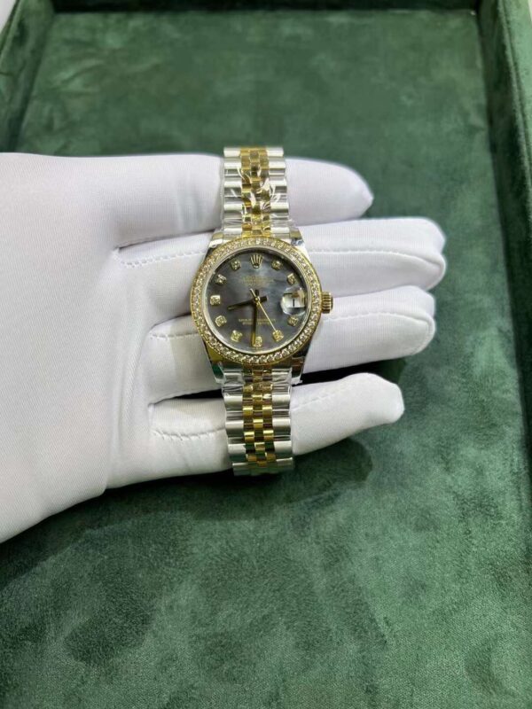 Rolex Oyster Perpetual Steel&Diamond Watch