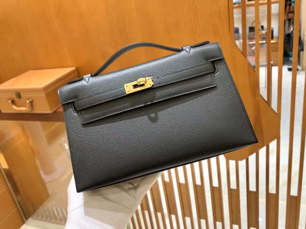 Kelly Pochette Epsom Noir