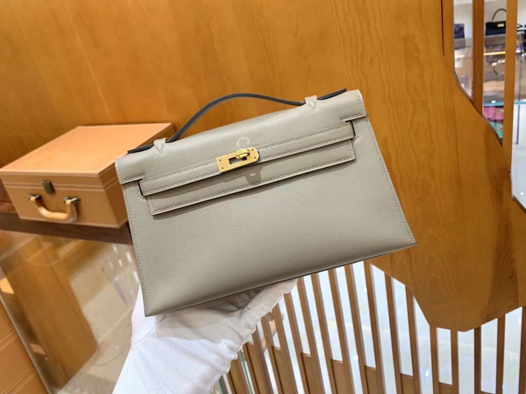 Kelly Pochette Swift Asphalt