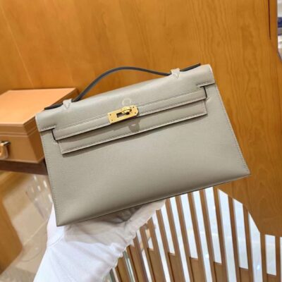 Kelly Pochette Swift Asphalt