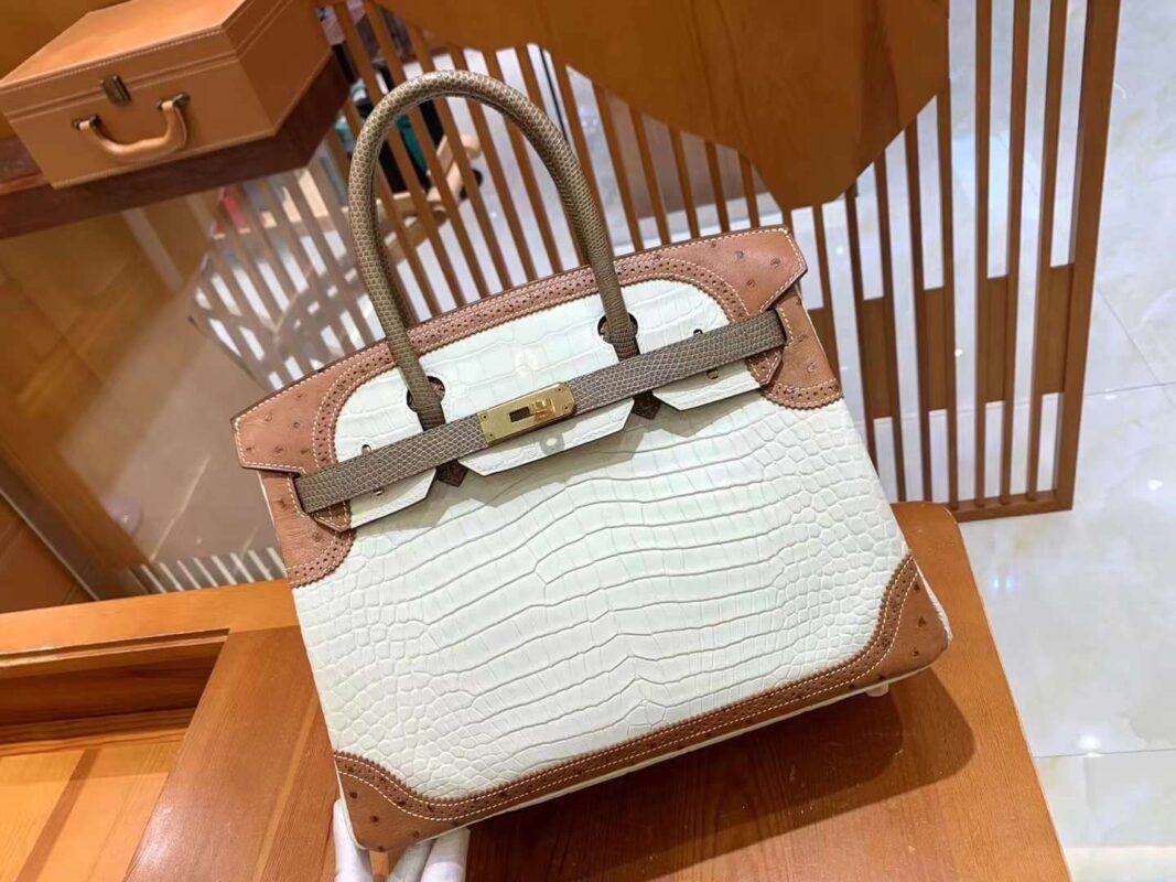 Birkin 30 Matte Crocodile/Lizard/Ostrich