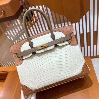 Birkin 30 Matte Crocodile/Lizard/Ostrich