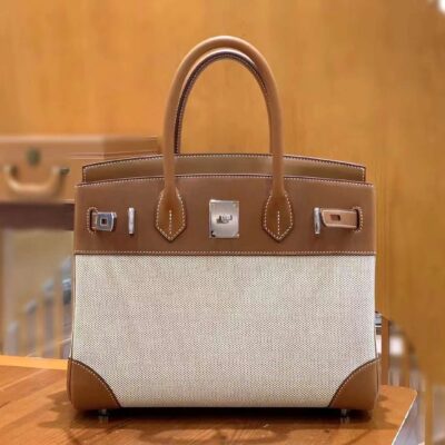 Birkin 30 in Golden Brown PHW