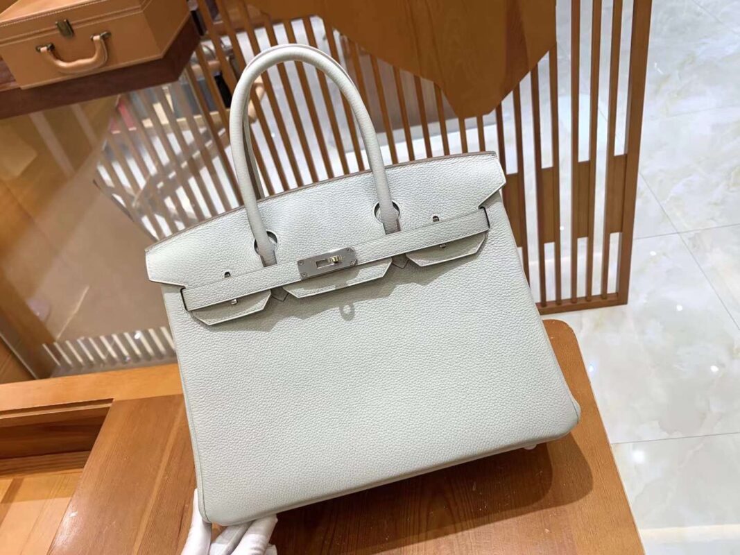 Birkin 30 in Gris Perle Togo