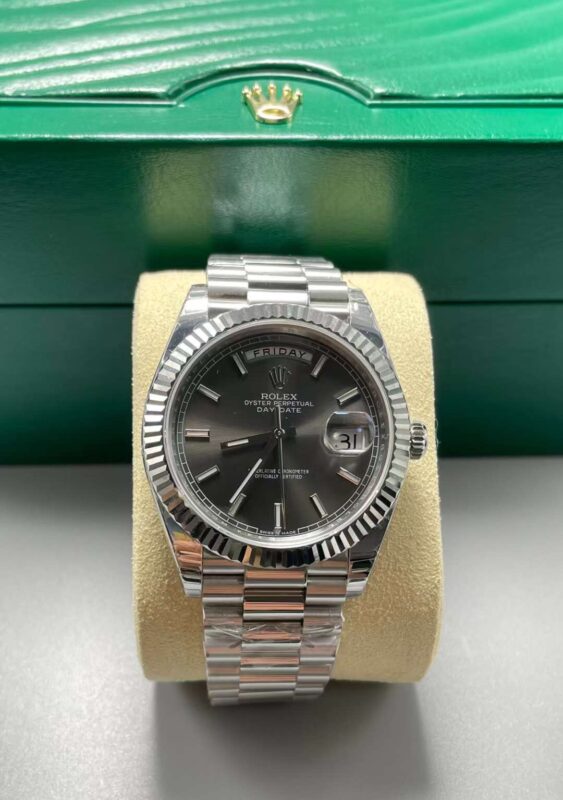Rolex Oyster Perpetual Day Steel Watch